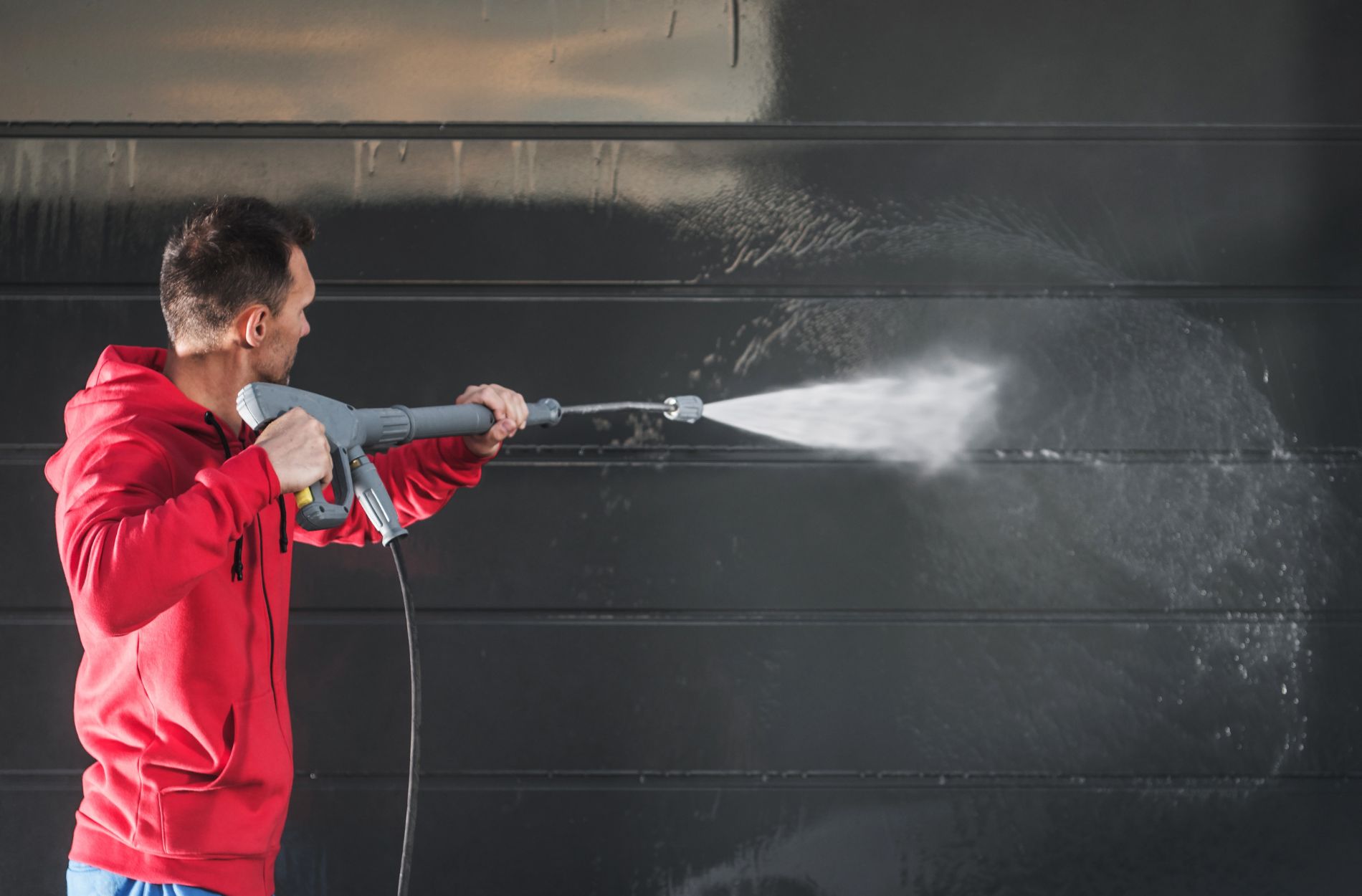 pressure washing